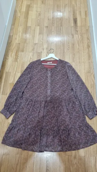 Vestido boho/babydoll floral Talla S/M