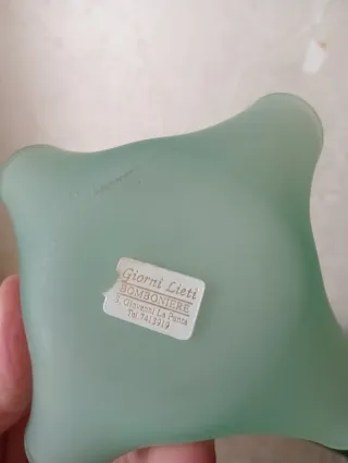 Piccolo vaso in vetro di Murano