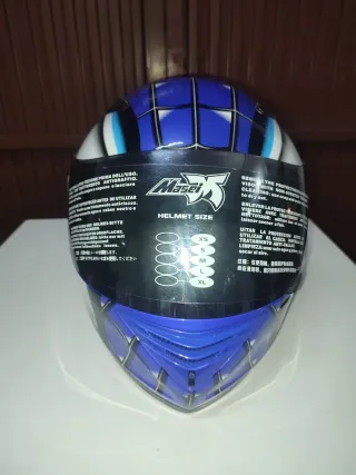 Casco Masei Spiderman Azul