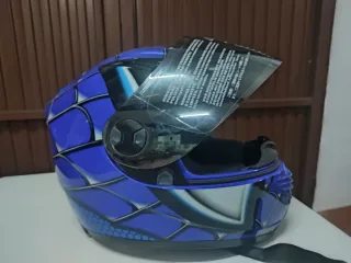Casco Masei Spiderman Azul