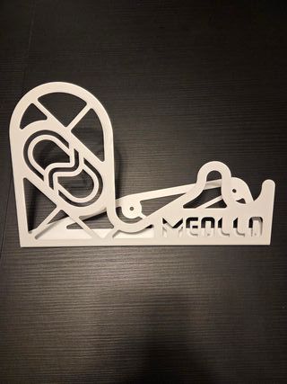 Soporte Pared Casco Moto Meollo