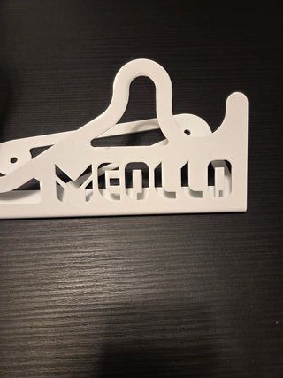 Soporte Pared Casco Moto Meollo