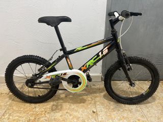 Bicicleta infantil XRC 16 negra