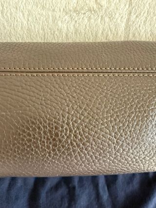 Bolso de Hombro Burberry Marrón Piel