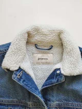 Chaqueta vaquera Stradivarius con forro