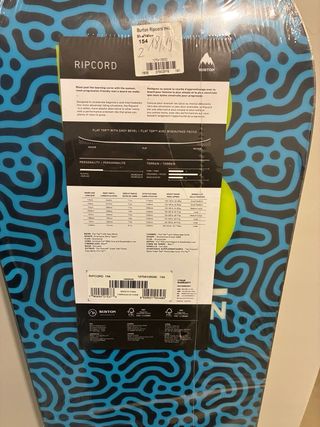 Tabla Snowboard Burton Ripcord 154- sin abrir