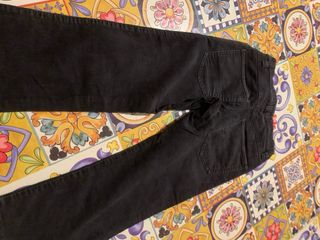 Pantaloni bimbo blu in Velluto YCC214. 6 Anni