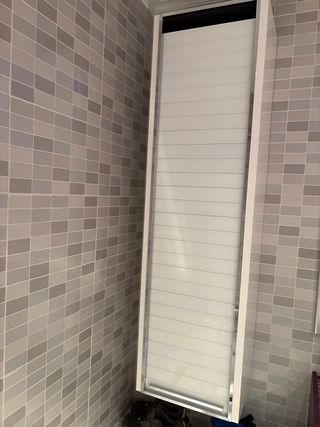 Vitrina cortina para baño