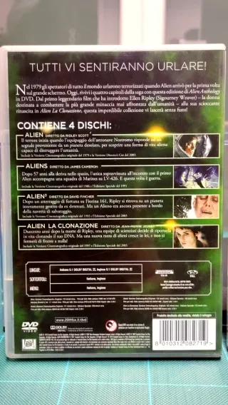 DVD Alien Anthology e Predator Trilogy