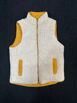 Chaleco reversible Love Tree mostaza L