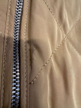 Chaleco reversible Love Tree mostaza L