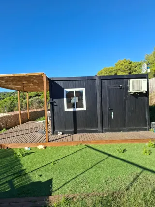 Contenedores Oficina Negro