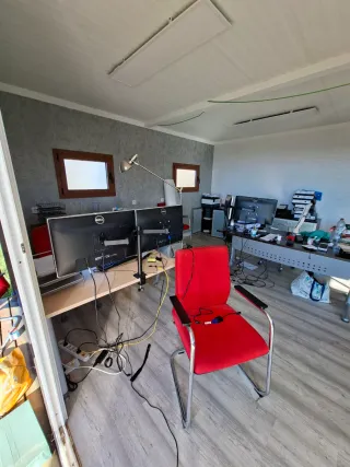 Contenedores Oficina Negro