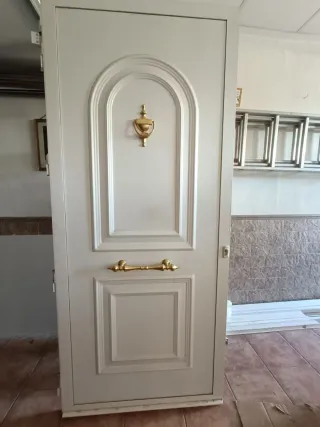 Puerta seguridad aluminio