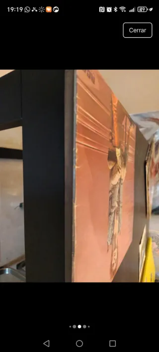 Vinilo David Bowie. Carátula vacía