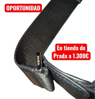 Riñonera de Re-Nylon y piel Saffiano de PRADA