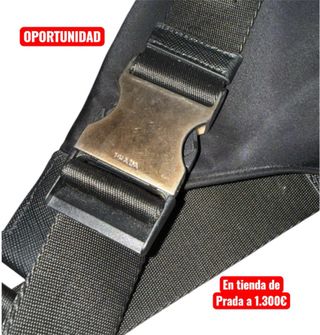 Riñonera de Re-Nylon y piel Saffiano de PRADA