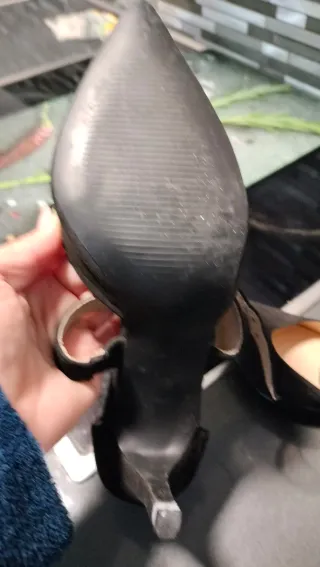 Zapatos de tacón negros