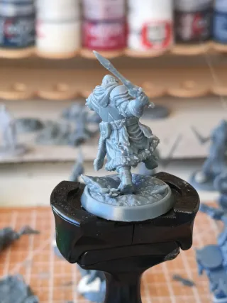 Miniatura 32mm D&D Guerriero Nano