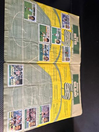 Álbum Liga Fútbol 84/85 incompleto