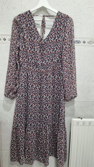 Vestido midi Springfield Talla 38