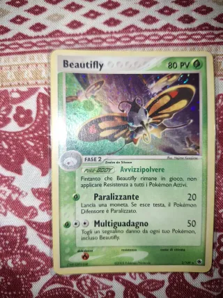 Carta Pokémon Beautifly 2/109 Ex Ruby & Sapphire
