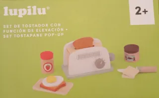 Set Tostapane Giocattolo Legno