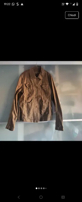 Giacca verde militare tg 44