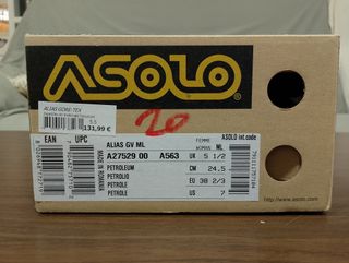 Zapatillas montaña mujer Asolo GORE-TEX Talla 38