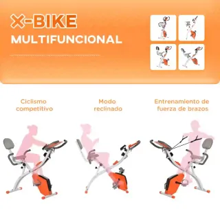 Bicicleta Estática Plegable Regulable