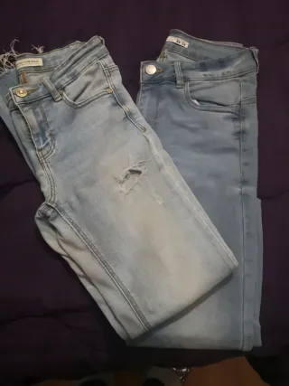 Ropa niña: 2 sudaderas con lentejuelas