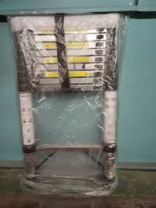 Escalera Telescópica Aluminio EN 131