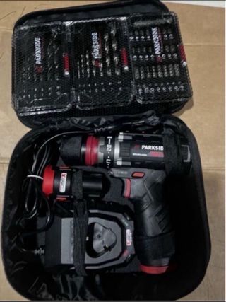 SET Atornillador taladro parkside performance 12v