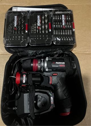 SET Atornillador taladro parkside performance 12v