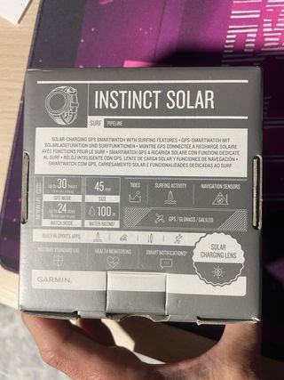 Garmin Instinct Solar Surf Edition pipeline