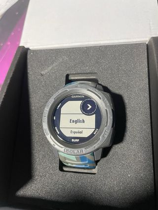 Garmin Instinct Solar Surf Edition pipeline