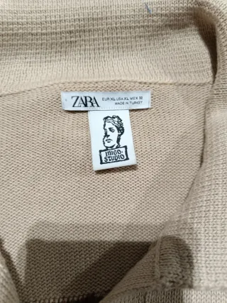 Polo de punto Zara chico talla M