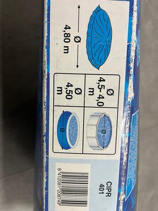 Cubierta Piscina GRE Invierno 4,80m