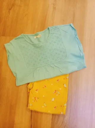 Conjunto niña camiseta y pantalón