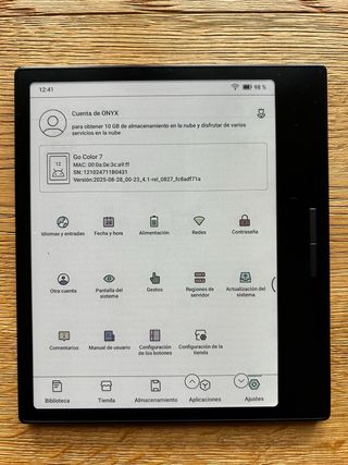 BOOX GO COLOR 7” Wifi Ereader, ebook (2025)