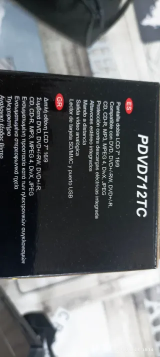 DVD Portátil Axion Divx