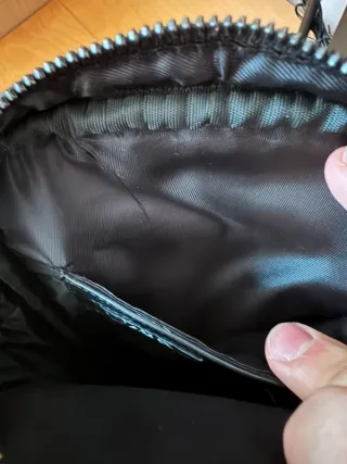 Bolso bandolera Zara negro