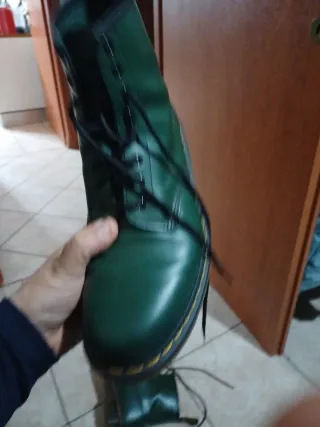 Stivali Dr. Martens verdi