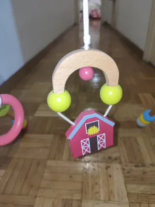 Gimnasio Bebé Madera Bieco 0m+