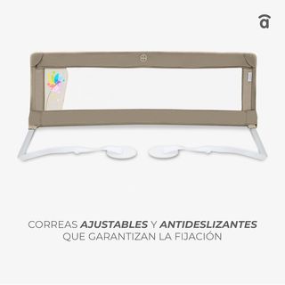 Asalvo Barrera de 150cm para Cama, Protección Anti