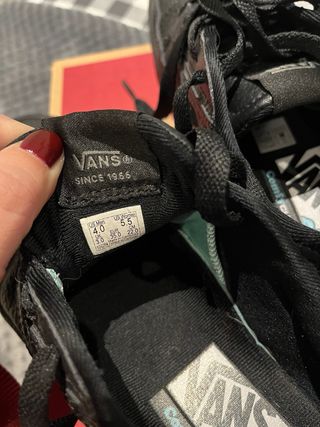 Zapatillas Vans Negras Talla 42