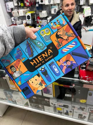 HIENA PRO Cortapelos Profesional Hombre LED