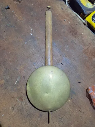 Péndulo Reloj Antiguo Latón