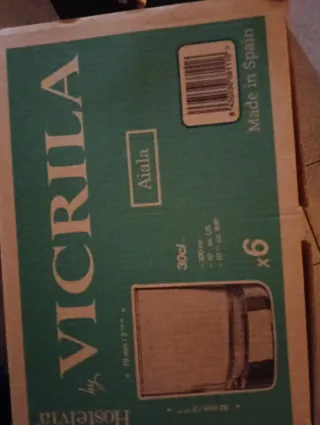 Vasos Vicrila 30cl - Pack 24 unidades