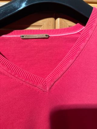 Jersey cuello pico Massimo Dutti